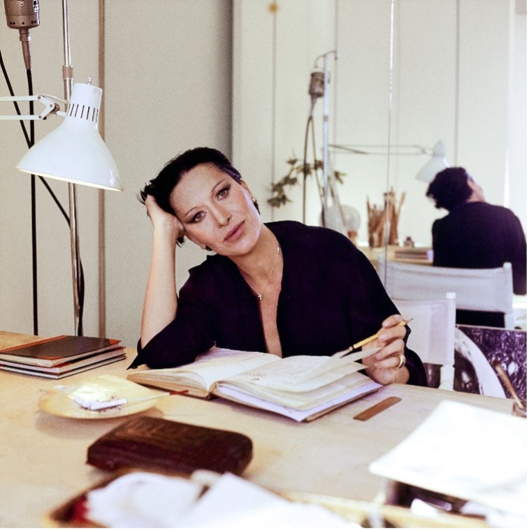 Elsa Peretti, image courtesy of Architectural Digest