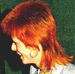 David Bowie Mullet