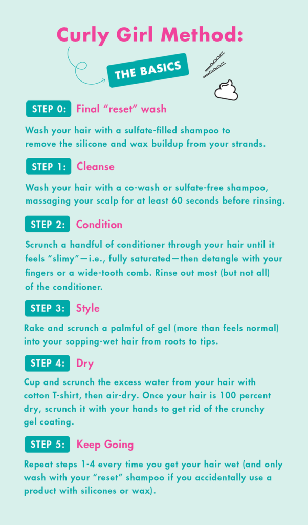 The curly girl method: step guide