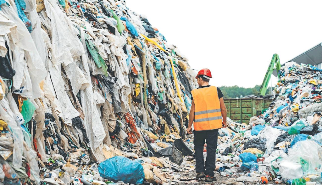 Huge numbers of garments end up in landfill each year