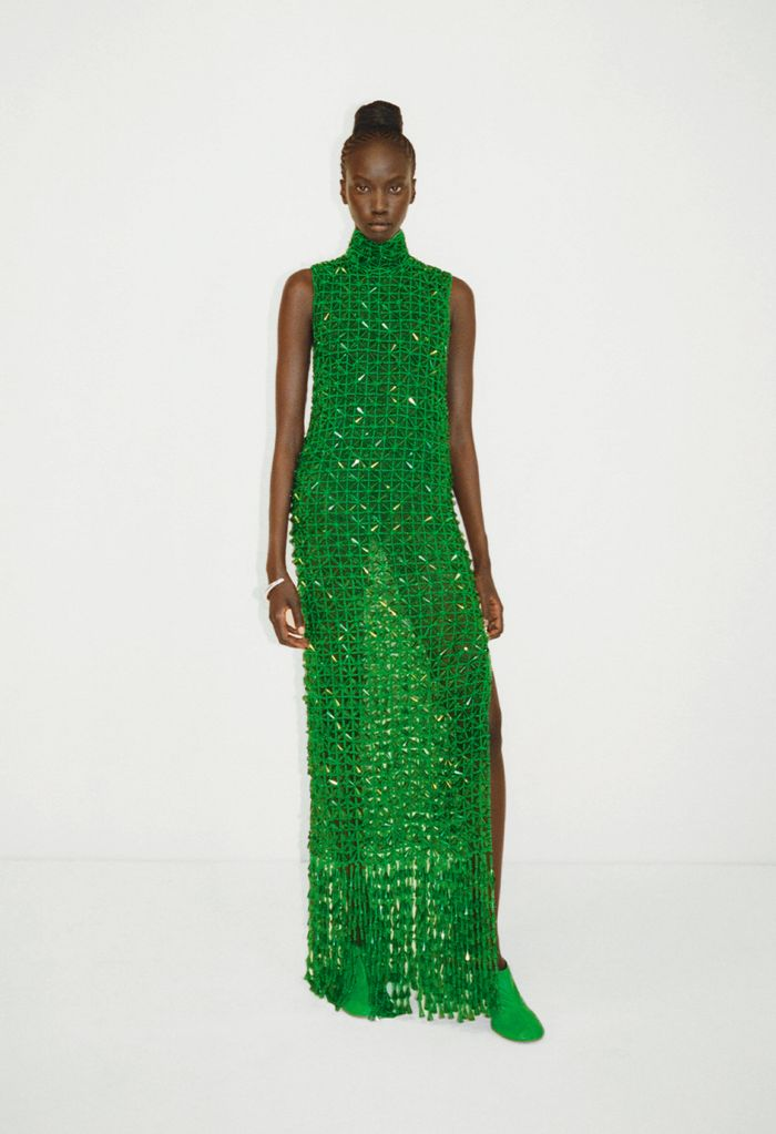 Bright green is the biggest colour of this Spring season