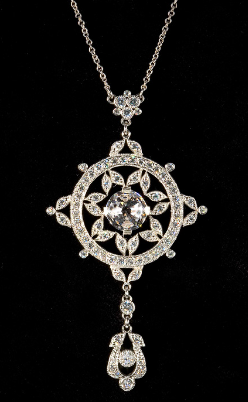 Lady Violet's Diamond pendant