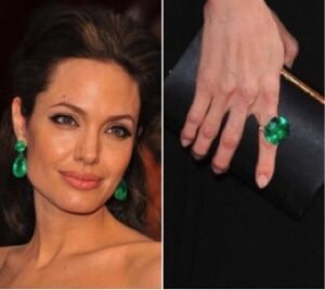 angelia joilie green diamond 