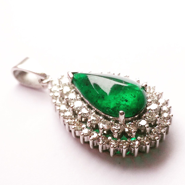 Cleopatra Emerald earrings